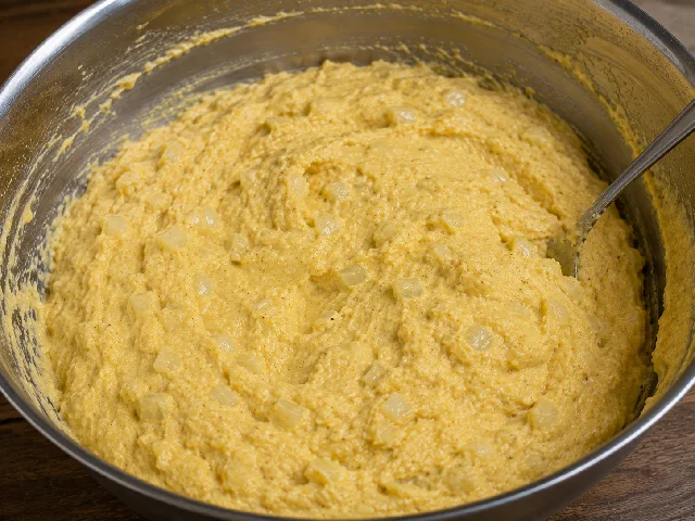 Paso 6 de Sopa paraguaya light
