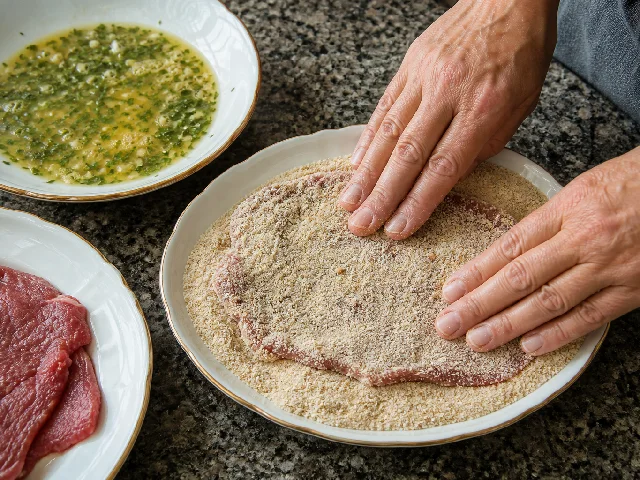 Paso 4 de Milanesas de carne