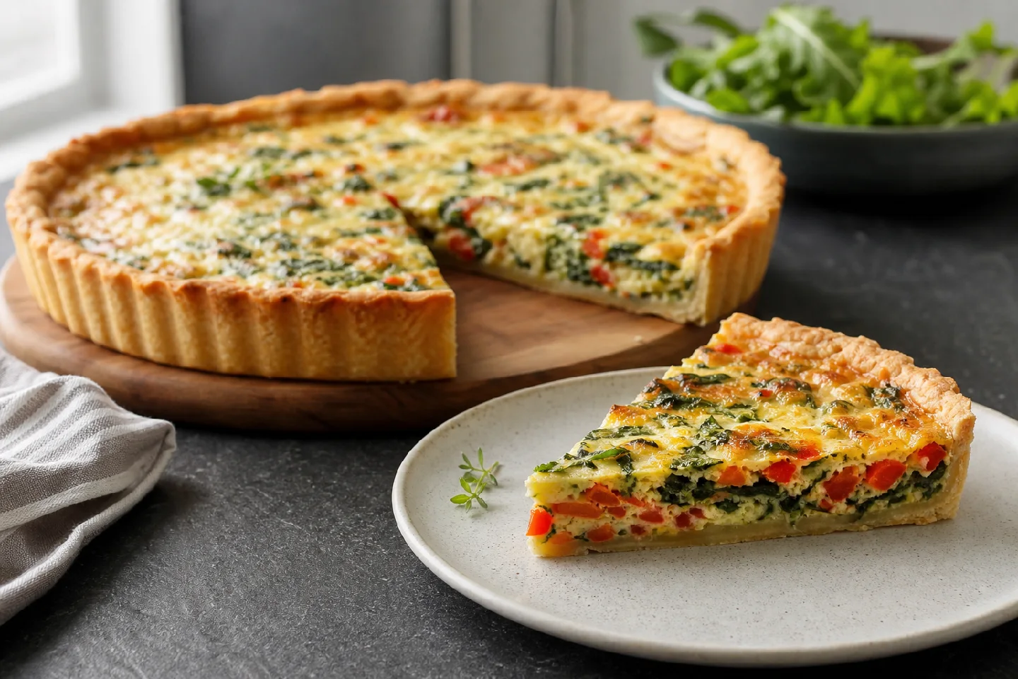 Quiche de verduras