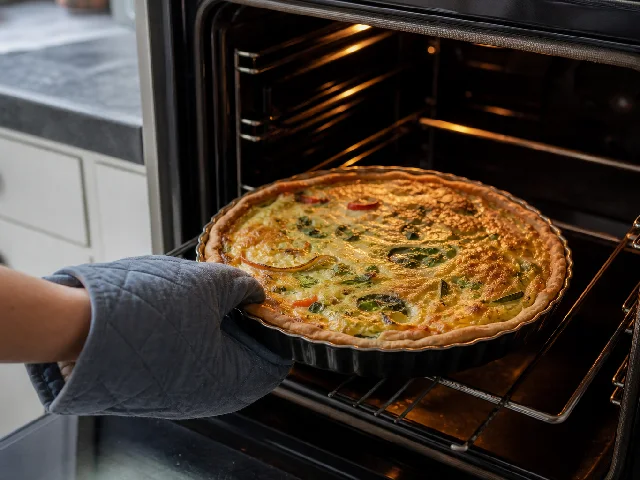 Paso 6 de Quiche de verduras