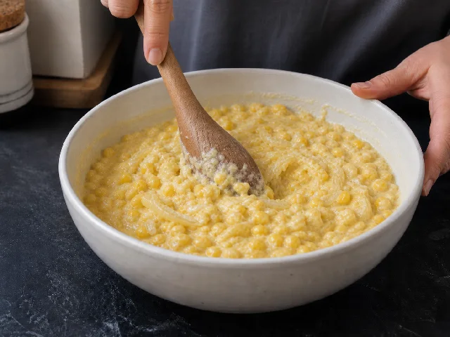 Paso 3 de Chipa guazú