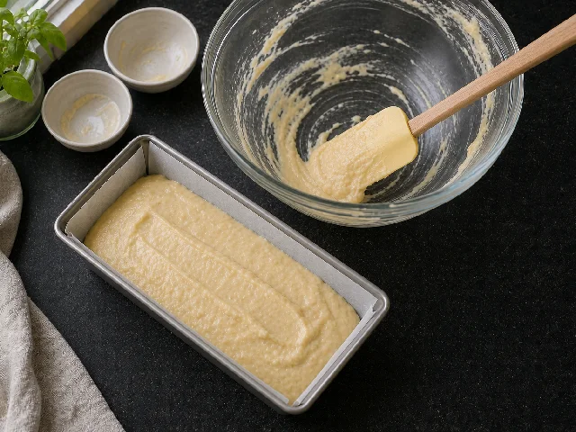Paso 4 de Budín de limón glaseado